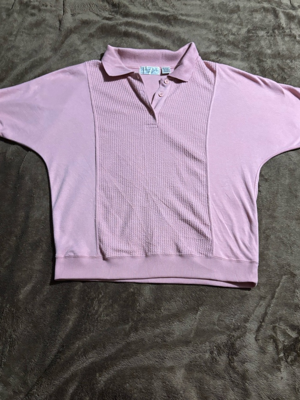 Pink Vintage Colter Bay polo shirt size M